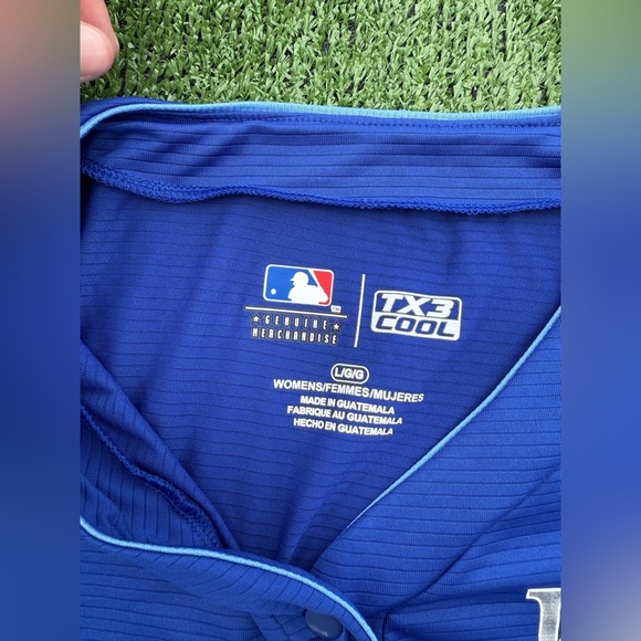 Blue KC Royals Jersey T-Shirt - Picture 4 of 6